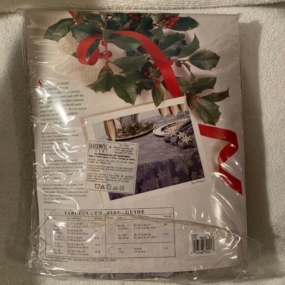 SEASONS TABLECLOTH NWOT - Picture 5 of 5
